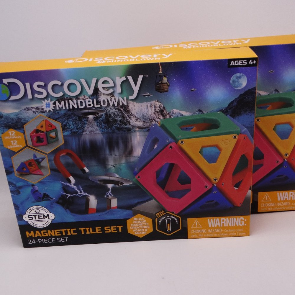 Magnetic Tile Building Blocks Construction Set New